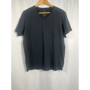 Mack Weldon Mens XL Gorpcore Faded Black V Neck Short Sleeve